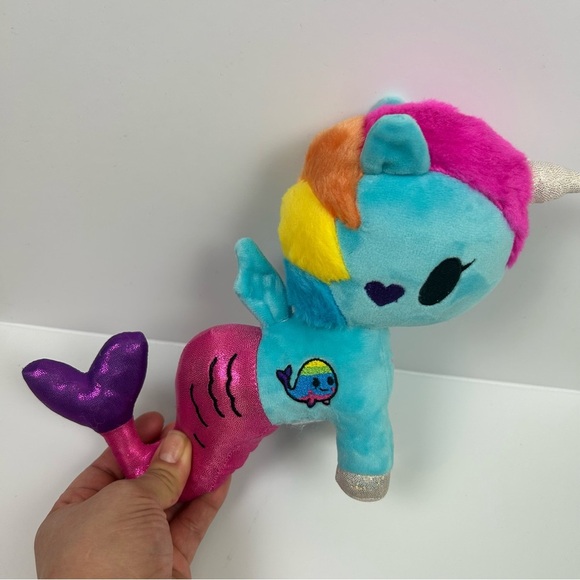 tokidoki Other - Tokidoki Aquamarina 7.5" Plush Mermicorno plush